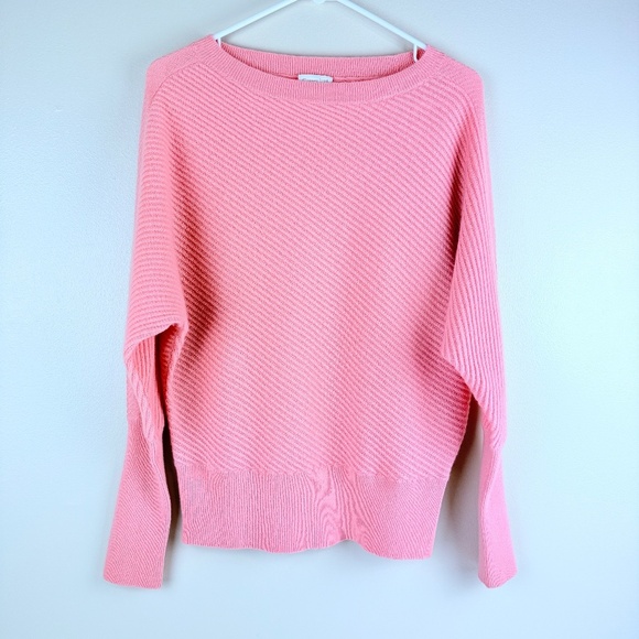 Garnet Hill Sweaters - Garnet Hill 100% Cashmere Ribbed Boatneck Sweater S